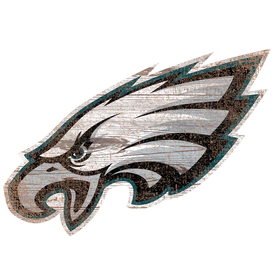 PHILADELPHIA EAGLES DISTRESSED LOGO CUT OUT