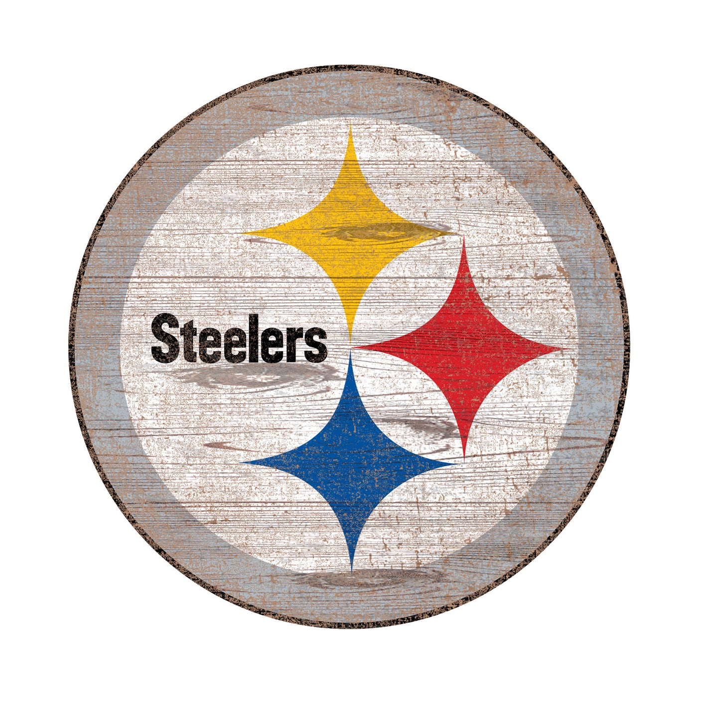 LOGOTIPO ANGUSTIADO DE LOS PITTSBURGH STEELERS RECORTADO