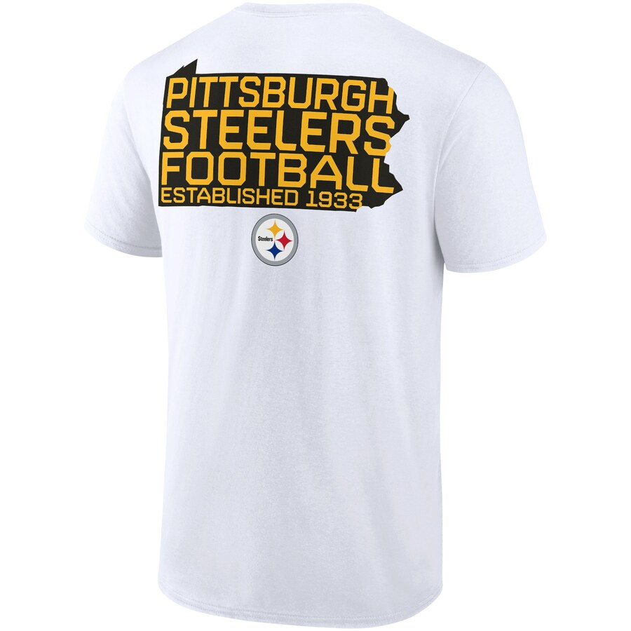 Pittsburgh Steelers Simple Modern 16oz. Hypo Line White Voyager