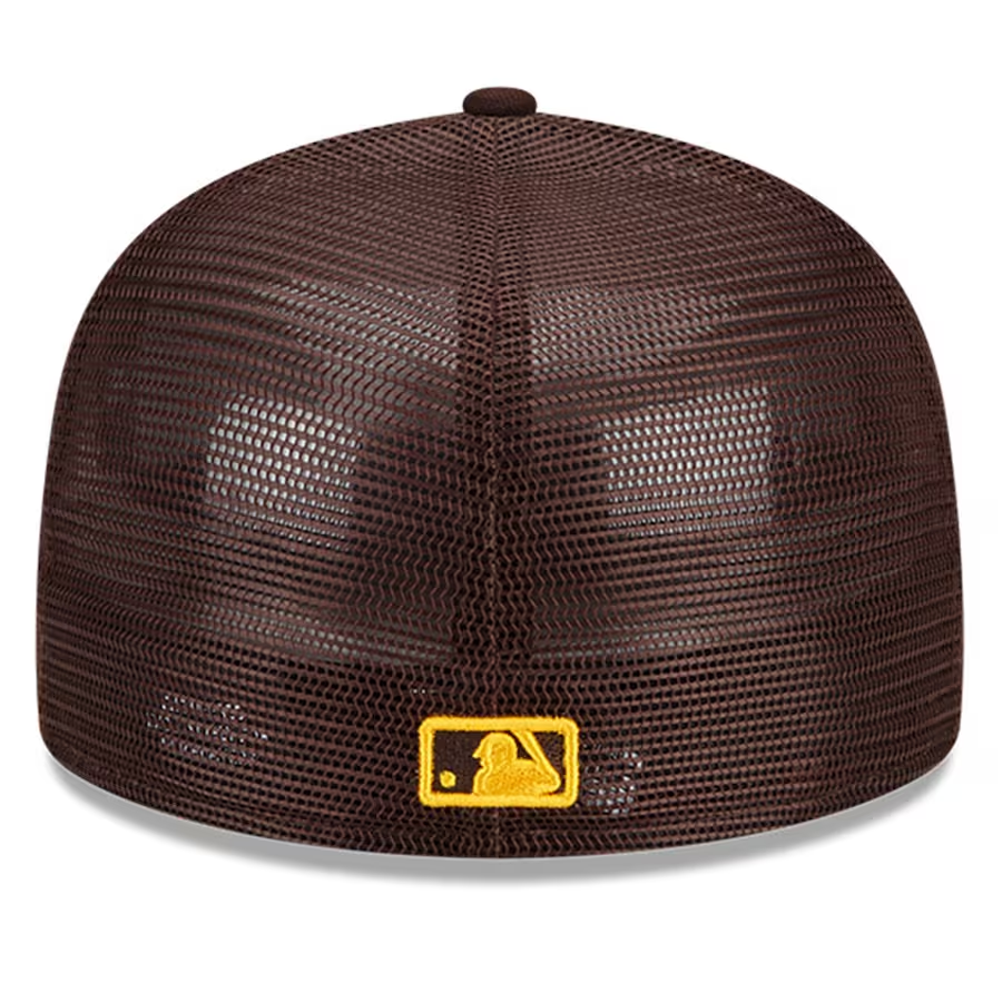 New Era 59FIFTY San Diego Padres Spring Training 2023 Fitted Hat Burnt Wood Brown