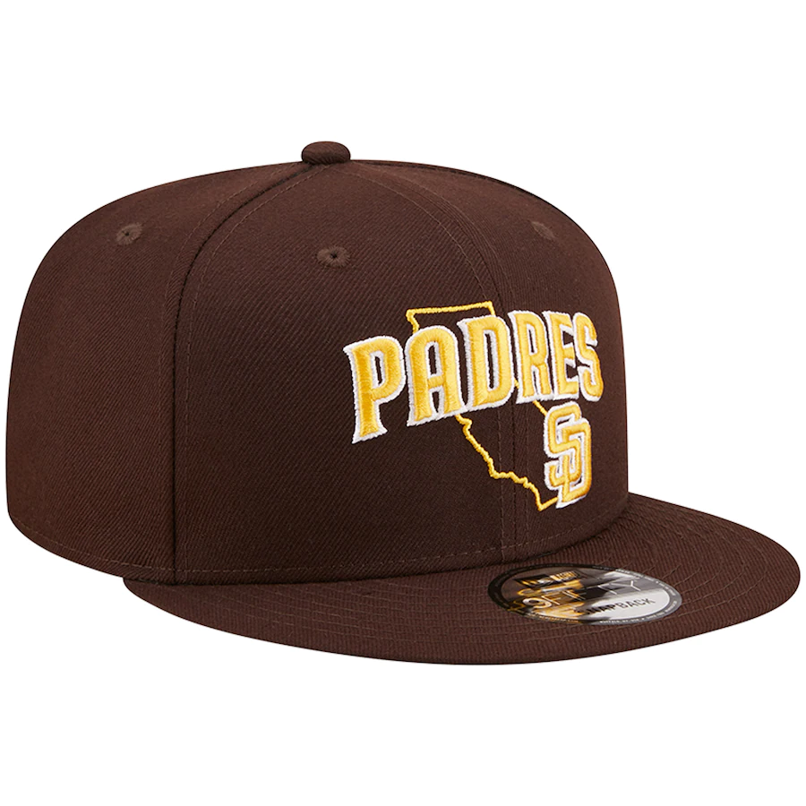 SAN DIEGO PADRES LOGO STATE 9FIFTY SNAPBACK