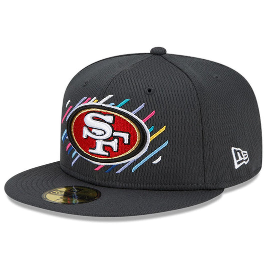 SAN FRANCISCO 49ERS 2021 CRUCIAL CATCH 59FIFTY FITTED