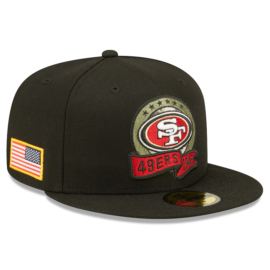 SAN FRANCISCO 49ERS 2022 SALUTE TO SERVICE 59FIFTY FITTED