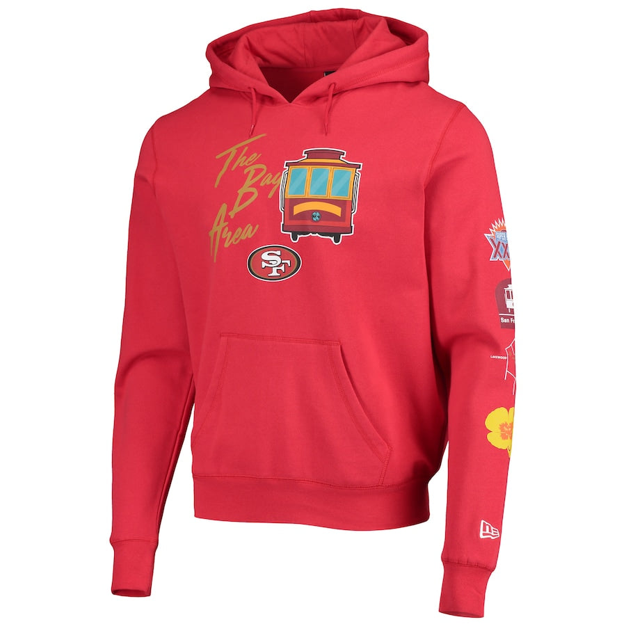 San Francisco 49ers Men's City Transit Hoodie Sweatshirt 21 / L