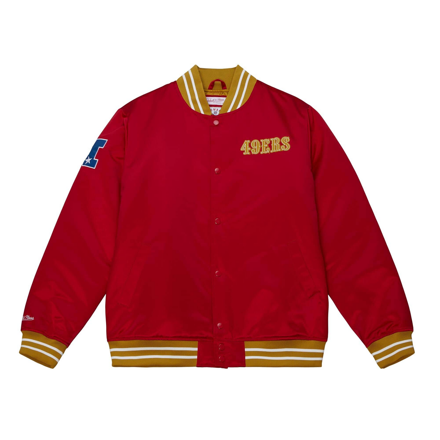 CHAQUETA DE SATÉN PESADO PARA HOMBRE SAN FRANCISCO 49ERS