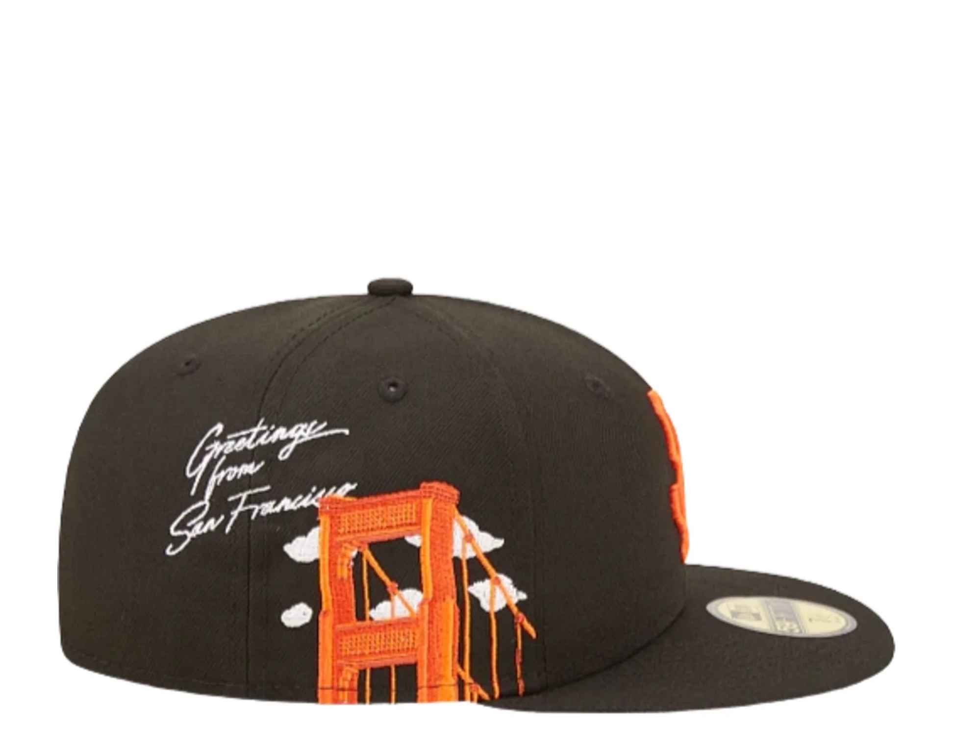 San Francisco Giants New Era Cloud Icon 59FIFTY Fitted Hat - Black 7