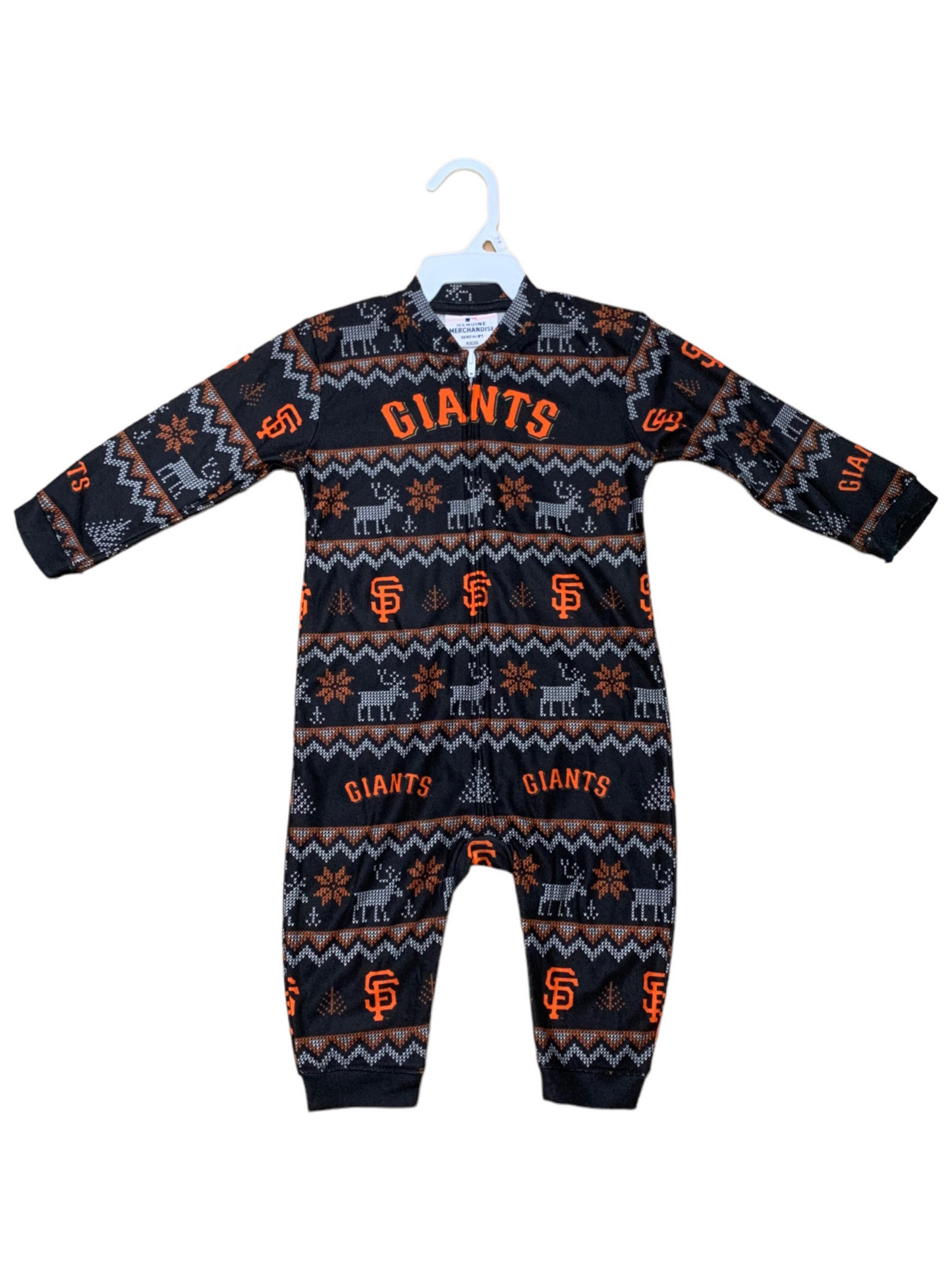 CONJUNTO DE PIJAMA INFANTIL TODO ESTAMPADO SAN FRANCISCO GIANTS