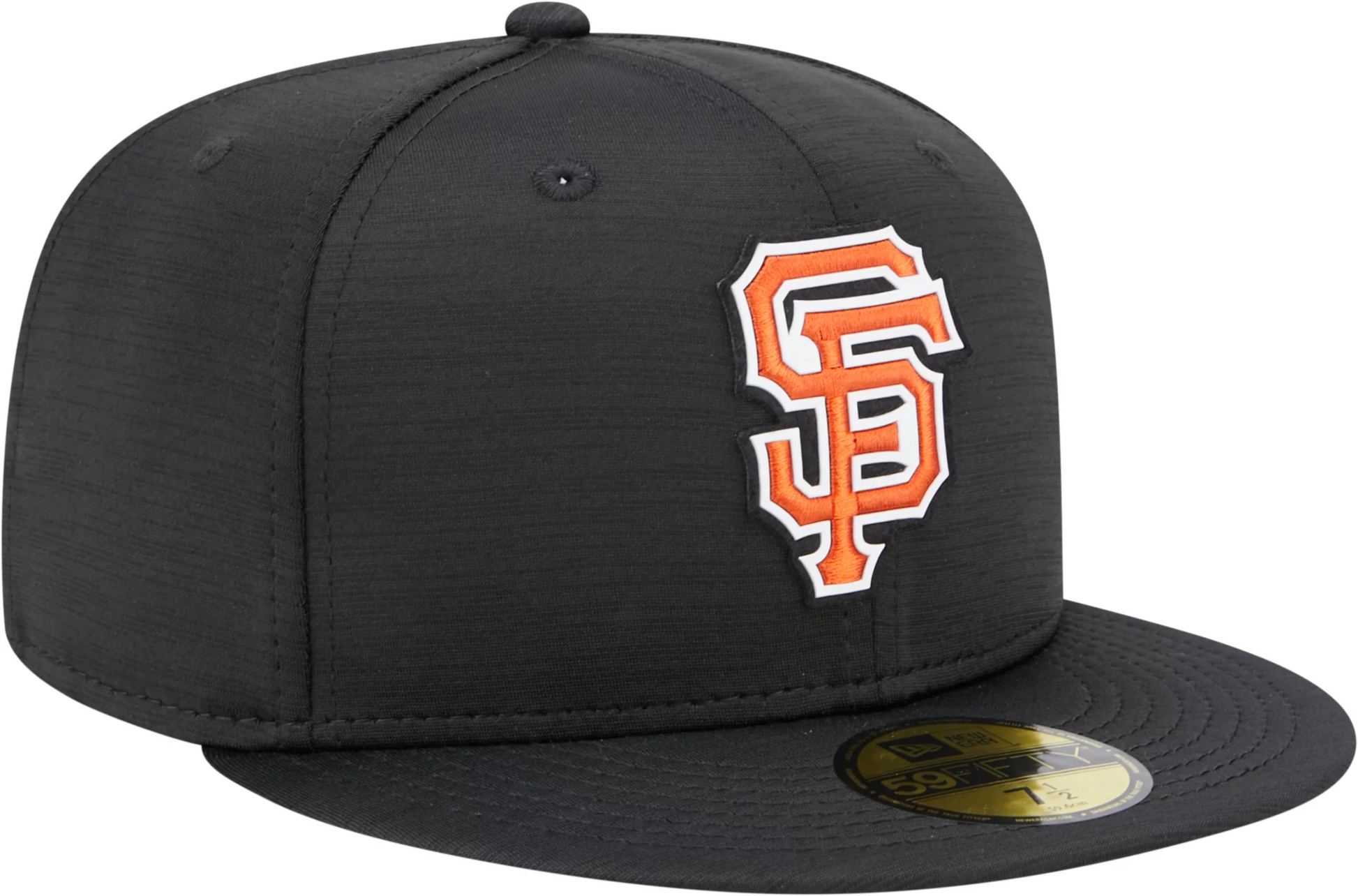 Men's San Francisco Giants New Era Black Team Logo 59FIFTY Fitted Hat