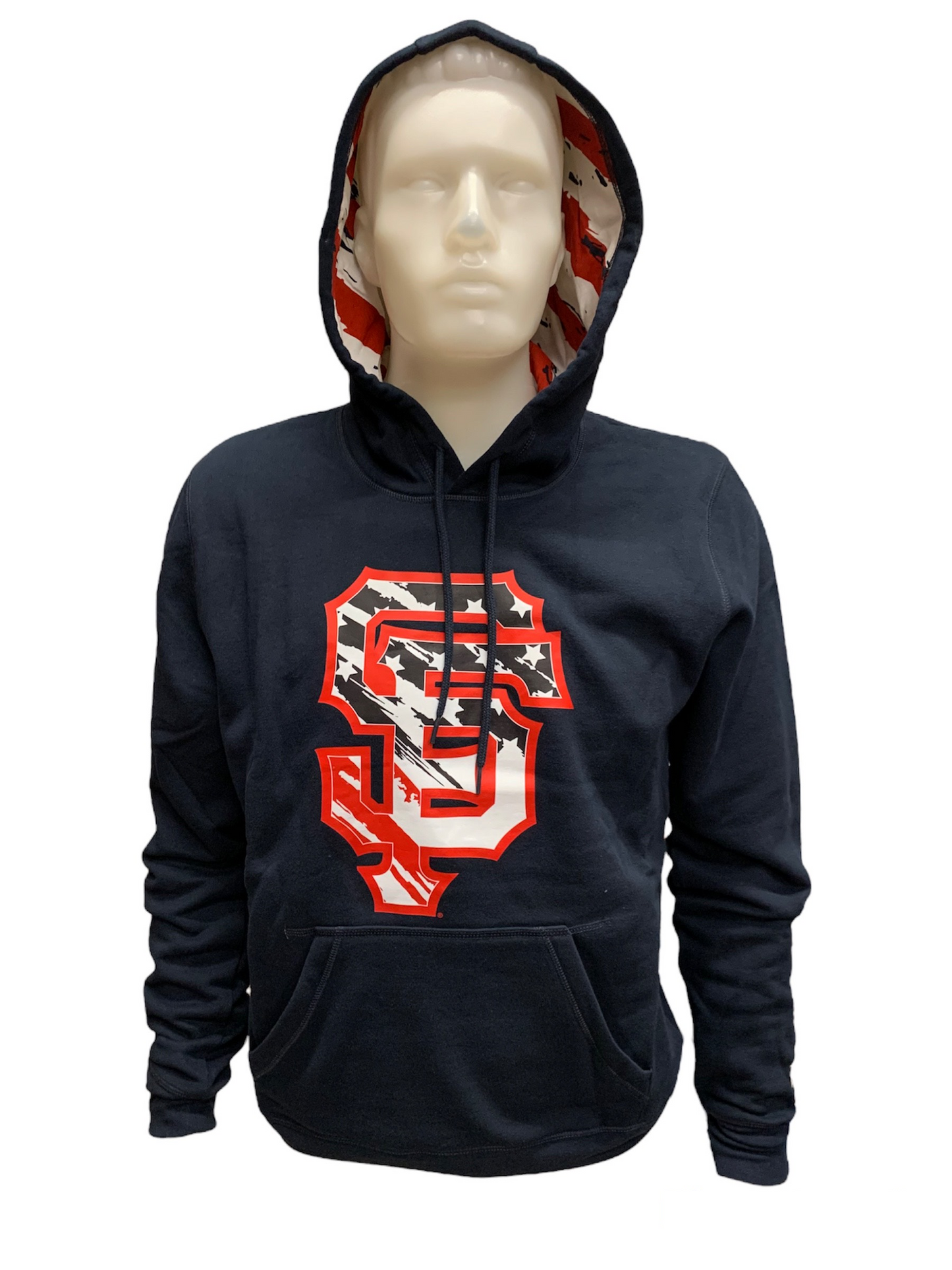 SAN FRANCISCO GIANTS MEN'S 4TH OF JULY HOODIE SWEATSHIRT