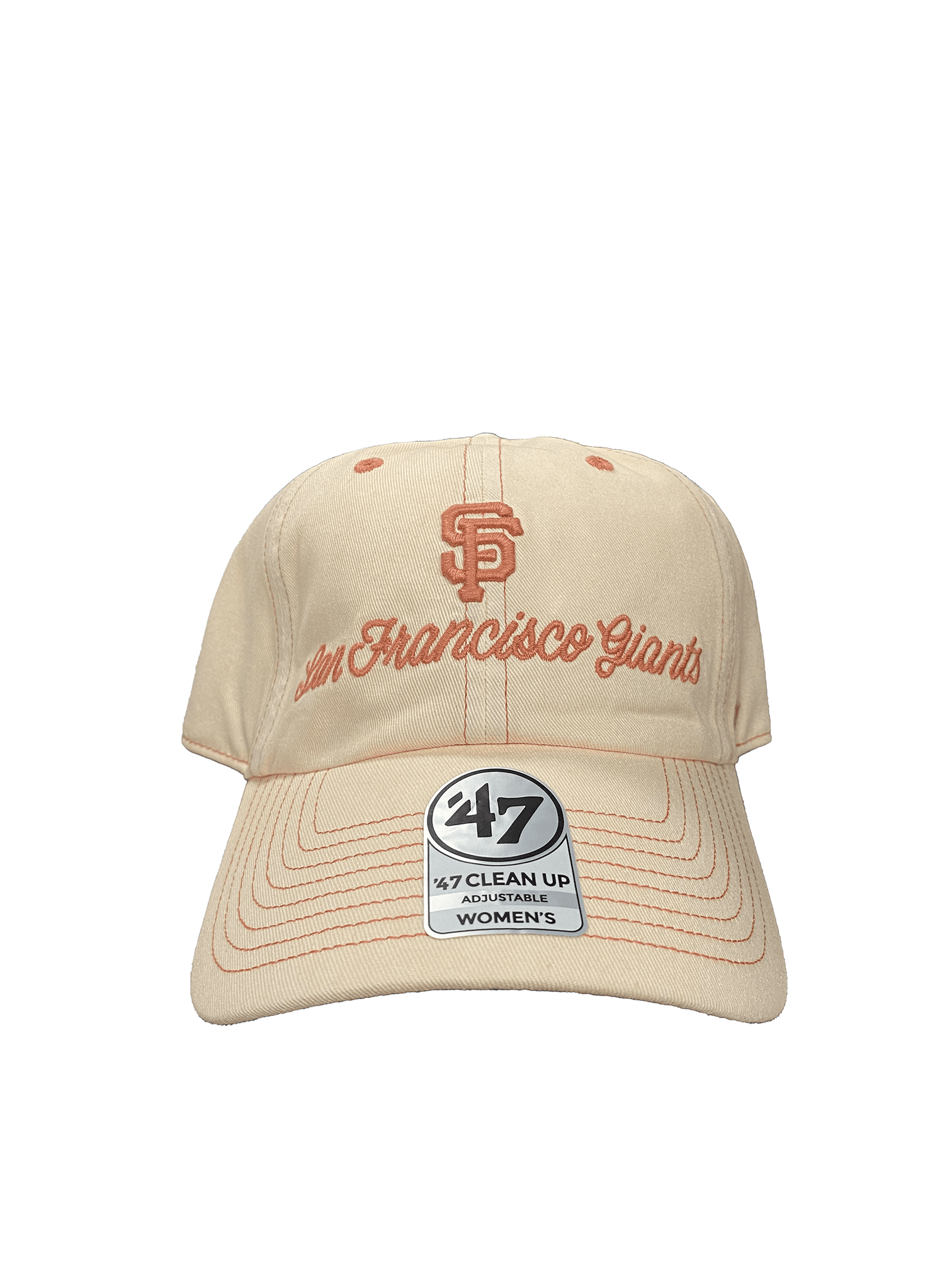 San Francisco Giants Women's Adjustable 47 Brand Clean Up Hat - Nectar Haze