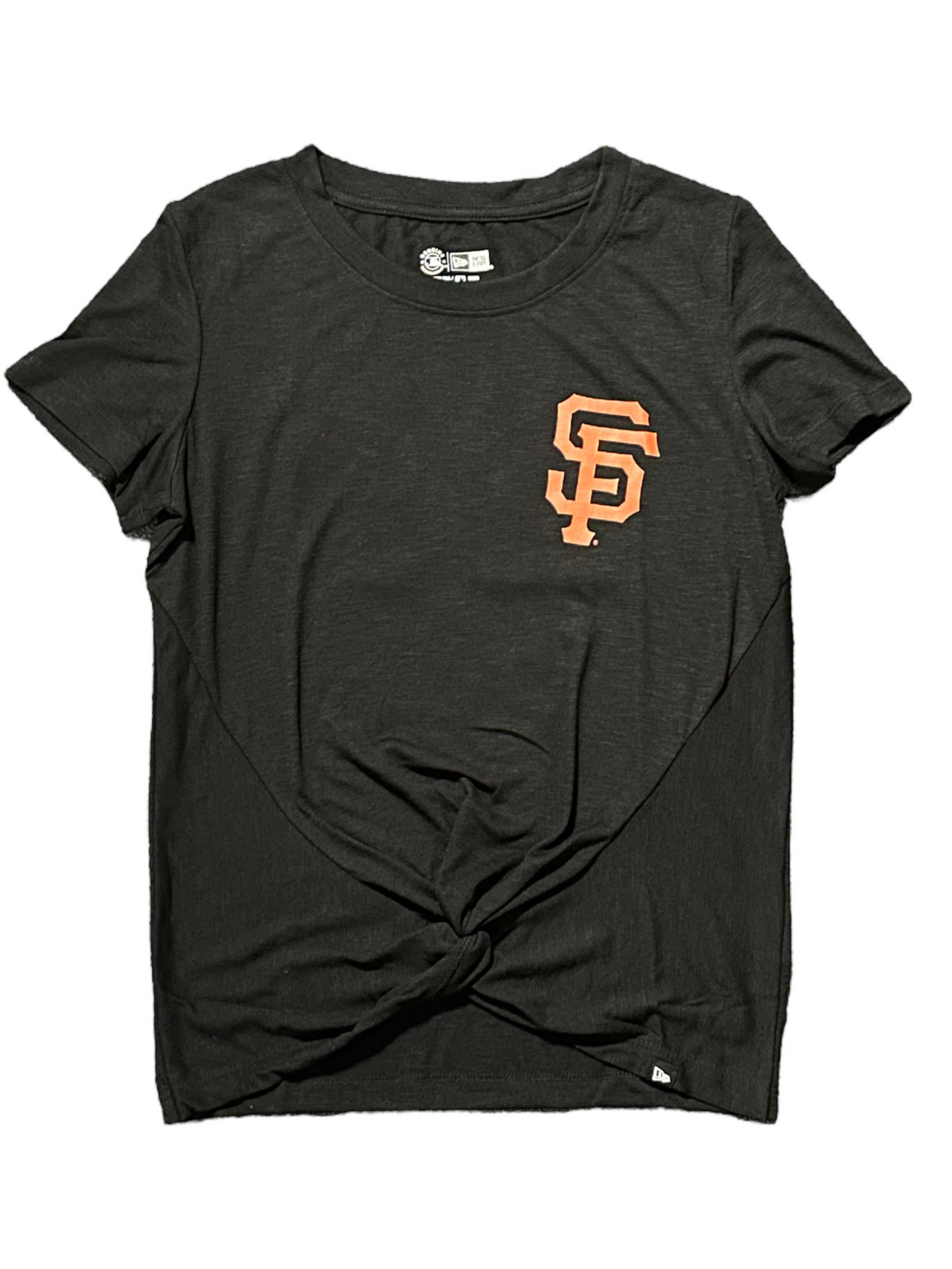 CAMISETA MUJER ESTAMPADO NUDO FRONTAL SAN FRANCISCO GIANTS