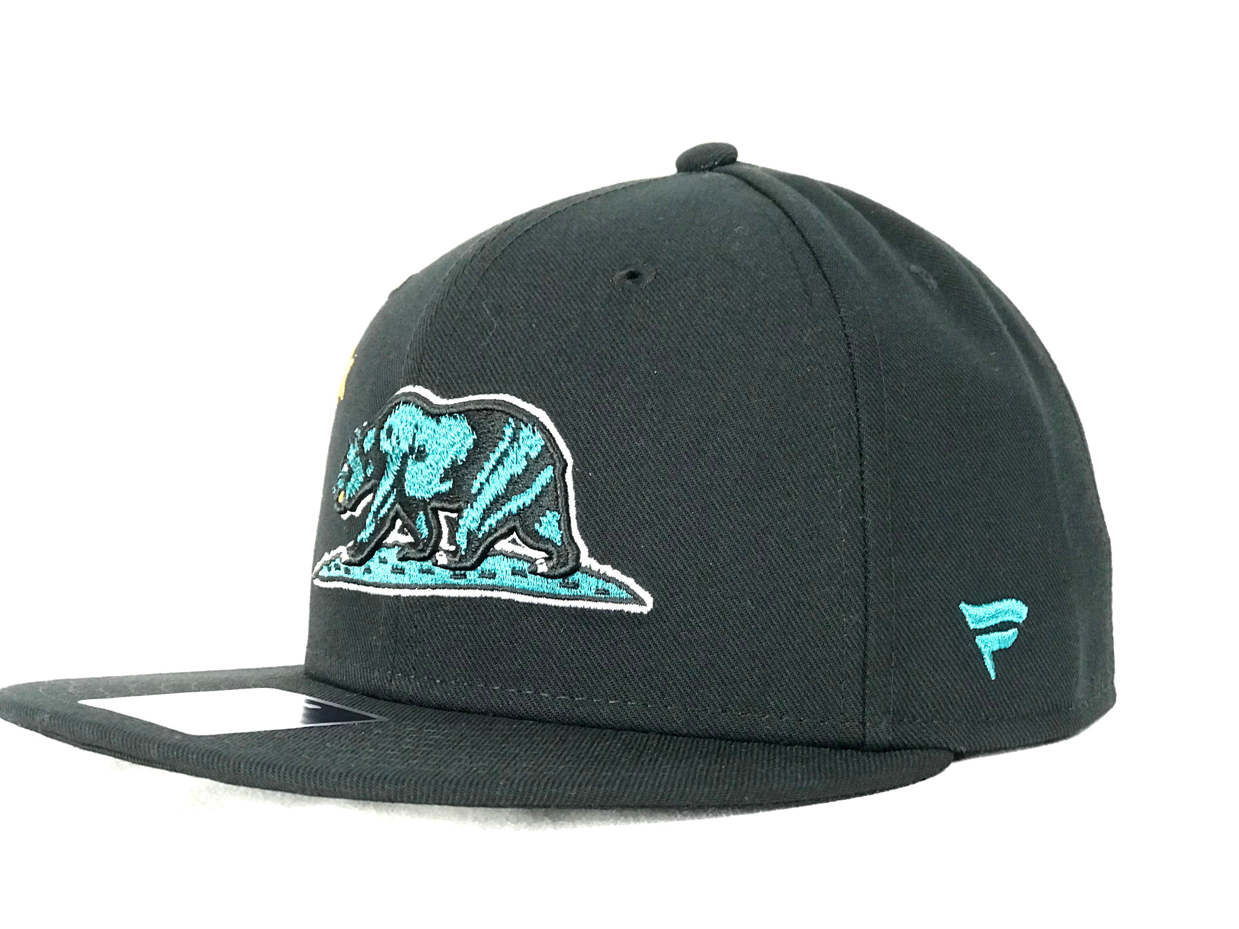 SAN JOSE SHARKS HOMETOWN ROUND FITTED HAT JR S SPORTS