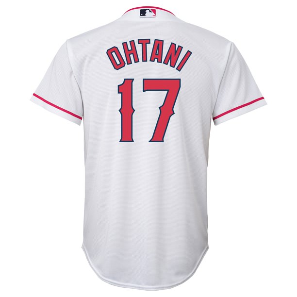 Outerstuff Shohei Ohtani Youth Replica Los Angeles Angels Jersey White / XL