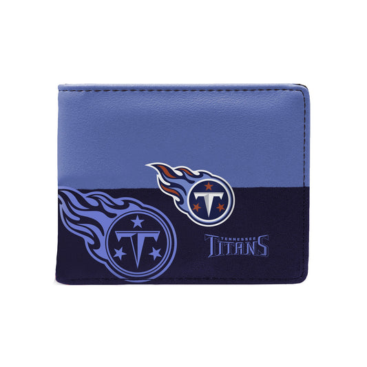 CARTERA PLEGABLE CON LOGOTIPO DE LOS TITANES DE TENNESSEE