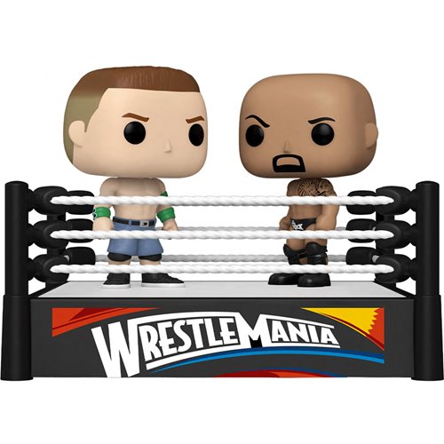 LA ROCA VS. JUAN CENA FUNKO POP WRESTLEMANIA