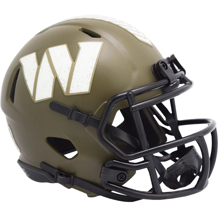 WASHINGTON COMMANDERS 2022 SALUTE TO SERVICE MINI SPEED HELMET