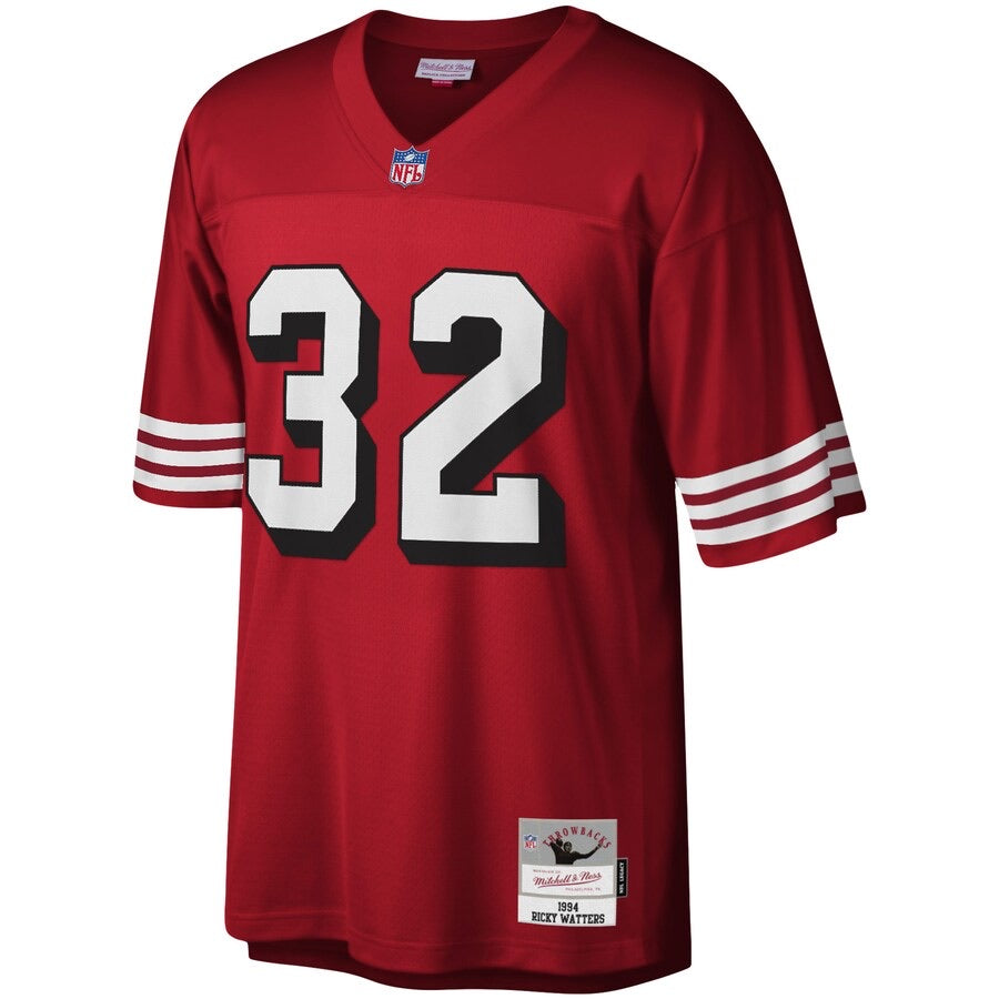 RICKY WATTERS SAN FRANCISCO 49ERS MEN'S MITCHELL & NESS 1994 PREMIER JERSEY